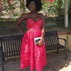 Self-Portrait Azalea dress