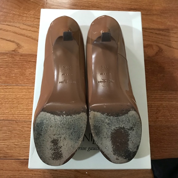 Sold 🎀YSL Nude Patent 80 Tribtoo Platform🎀 - Picture 5 of 7