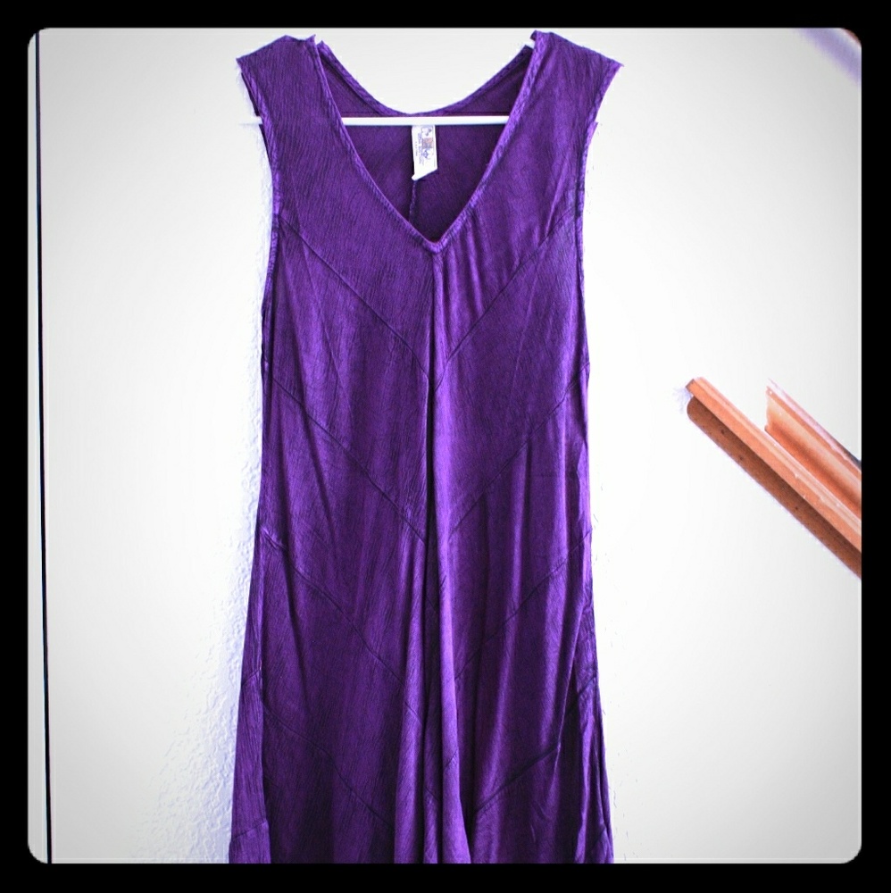 Purple dress
