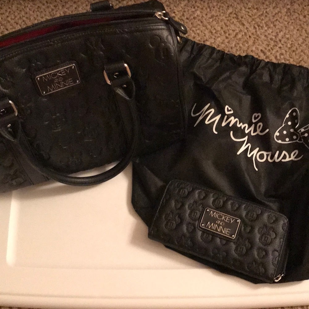 Loungefly Mickey and Minnie Handbag