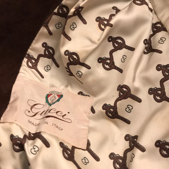 Gucci Suede/Leather Jacket - Picture 4 of 6