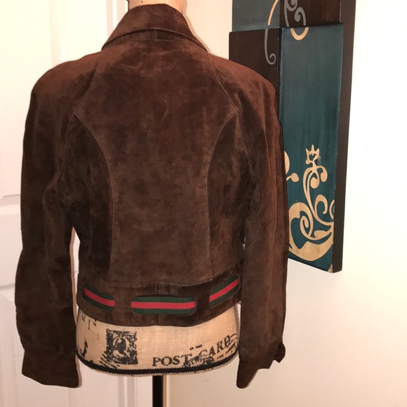 Gucci Suede/Leather Jacket - Picture 6 of 6