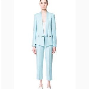 Zara sky blue suit
