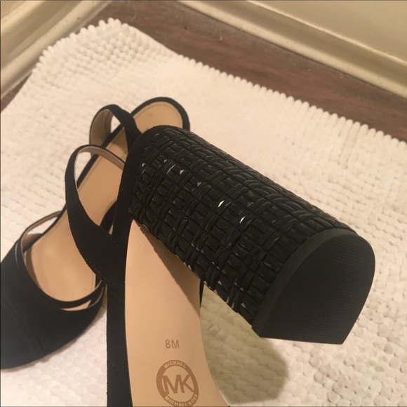 Worn Once Michael Kors heeled sandals - Picture 4 of 6