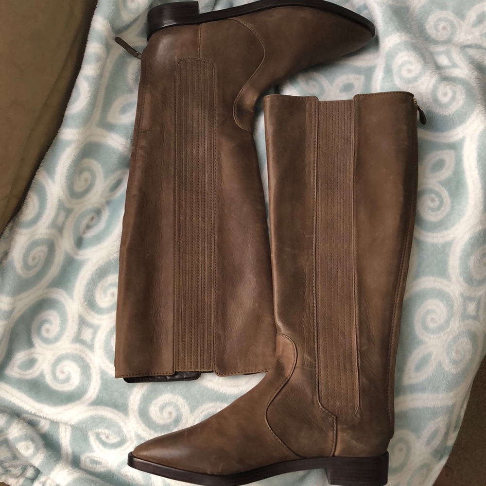Tory Burch Leather Boots