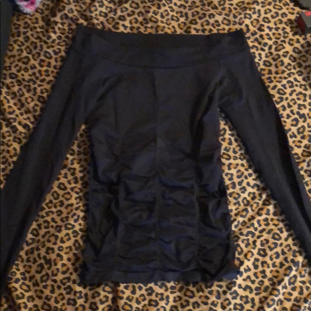 BCBG black xs long sleeve shirt