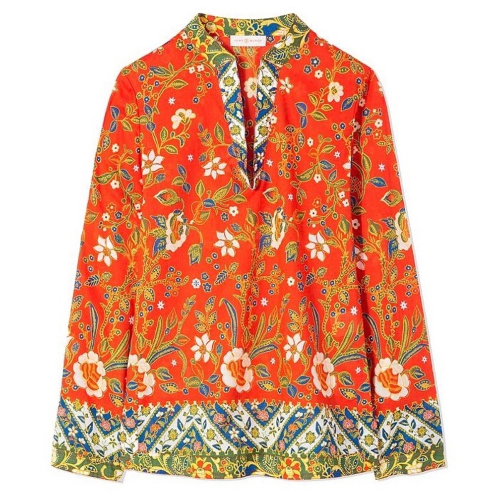 Tory Burch Colorful Print Tunic
