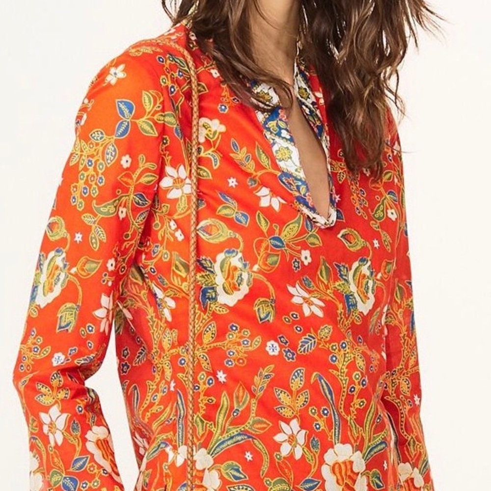 Tory Burch Colorful Print Tunic