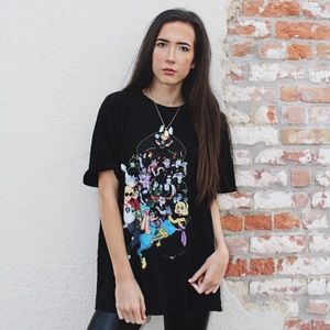 Vintage Look ‘Homestuck’ Cartoon Printed Tee