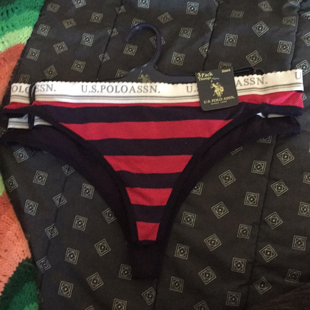 NWT 2 Cotton Thong Panties