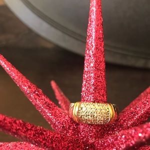 David Yurman Wide Metro Pave Diamond Band