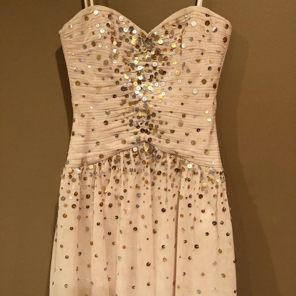 BCBG sequin party dress
