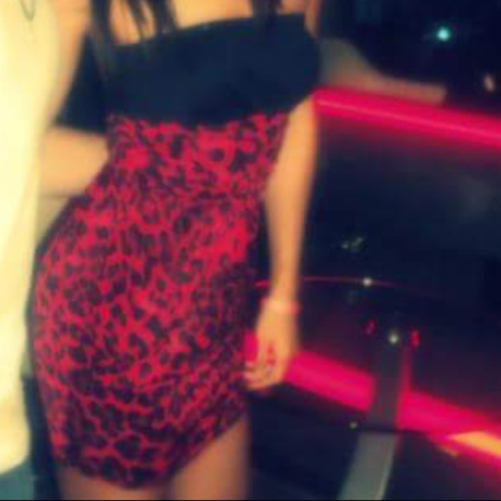 Strapless dress