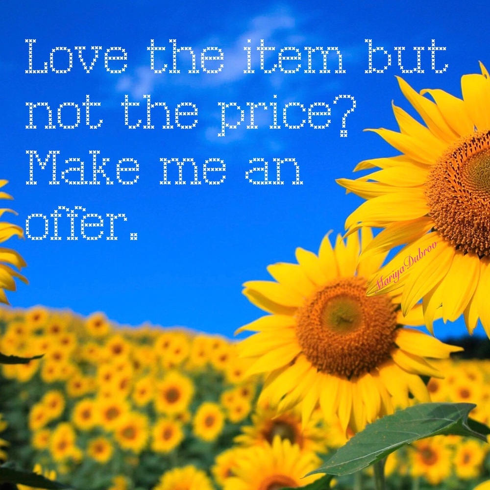 Make me an offer