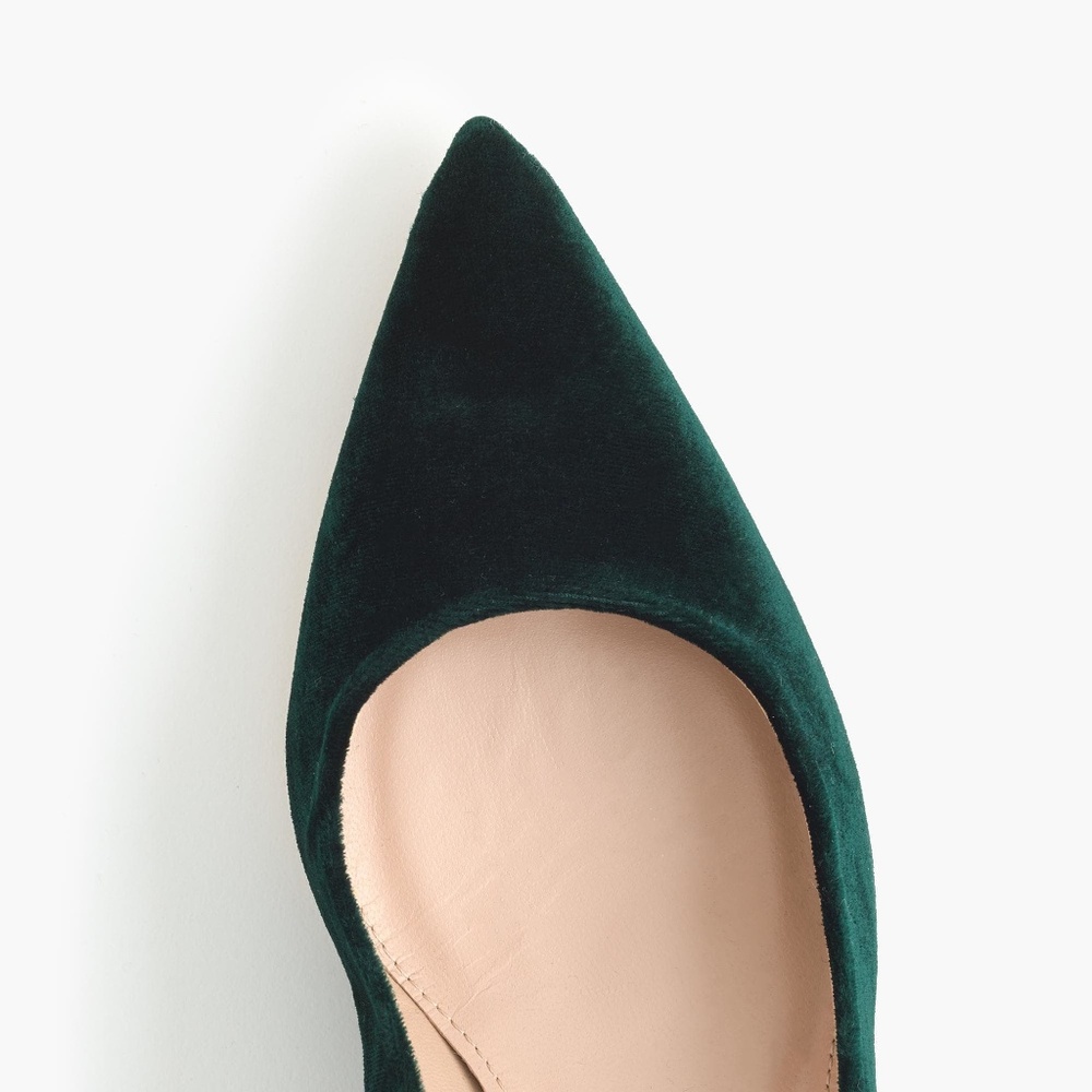 🌿HOST PICK🌿J. Crew Avery velvet pumps - Picture 3 of 6