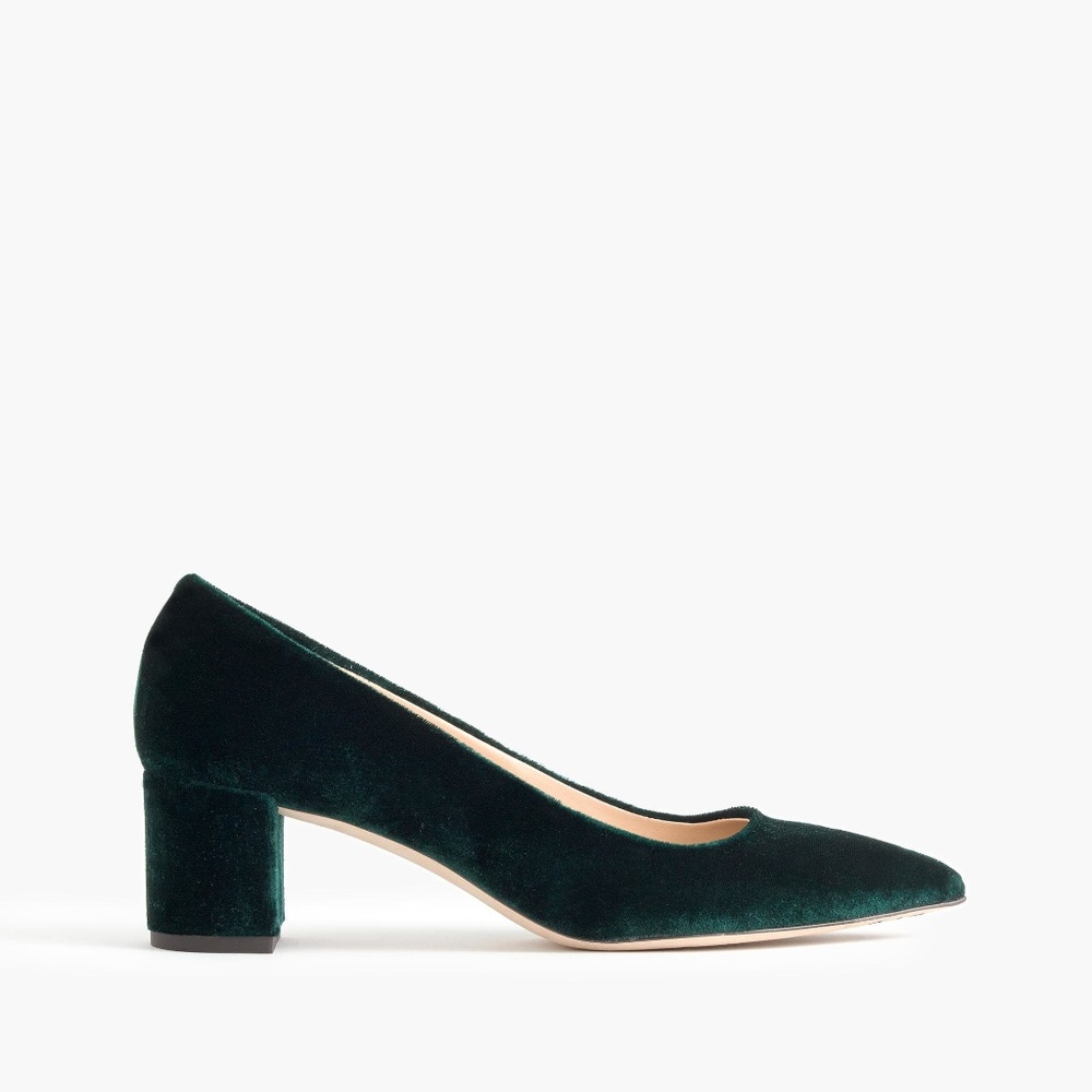 🌿HOST PICK🌿J. Crew Avery velvet pumps - Picture 2 of 6