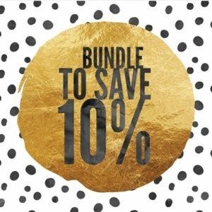 Bundle 2 or more items and save!!