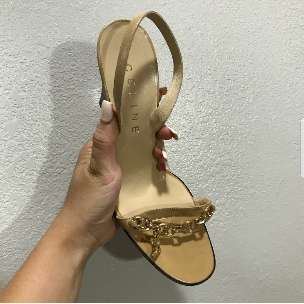 Celine slingback heel