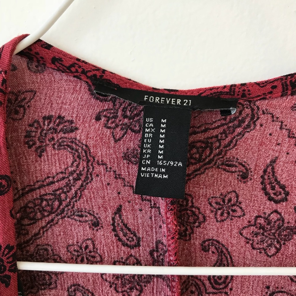 Forever 21 kimono - Picture 3 of 6