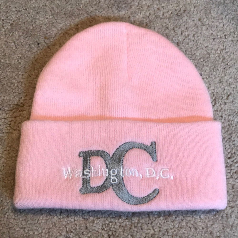 👗Washington DC hat pink never worn