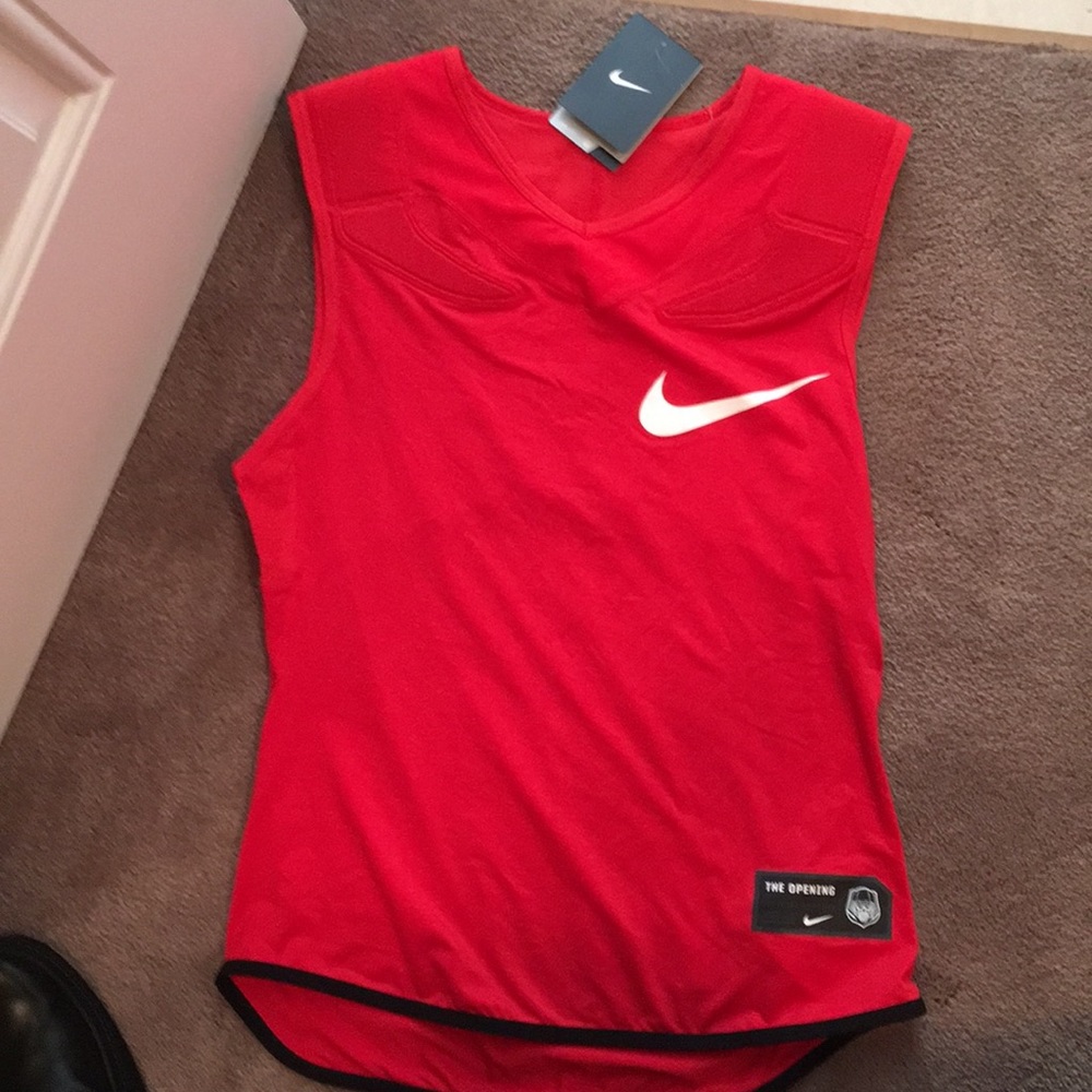 Mens Nike Vapor Football Protective Shirt- sz Med
