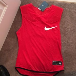 Mens Nike Vapor Football Protective Shirt- sz Med