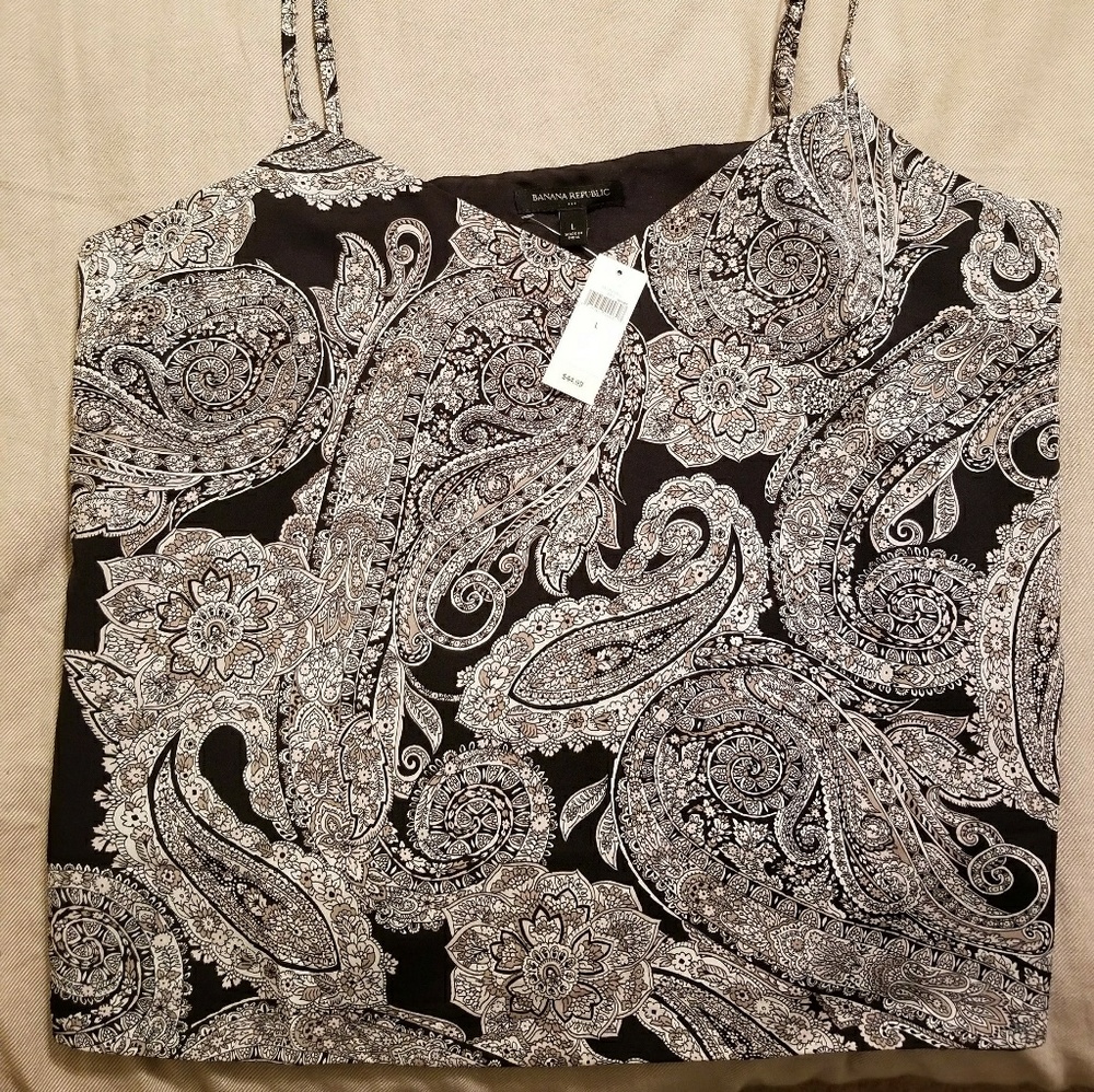 NWT Banana Republic Paisley Camisole