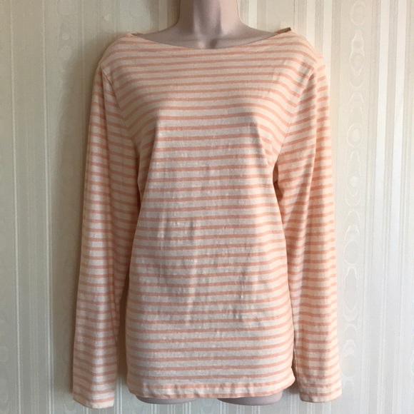 GAP Tops - GAP long sleeved boat neck top NEVER WORN