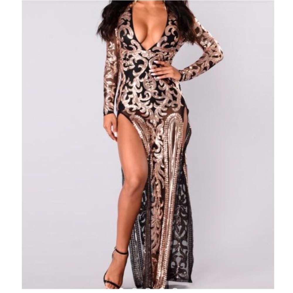 Roll into the New Years with a trendy sequin dress