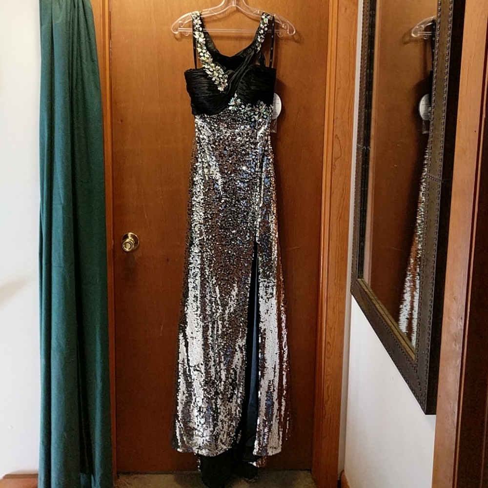 Gorgeous sequined gown