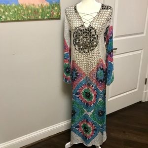Stunning Kaftan / Kimono / Cover Up / Maxi Dress