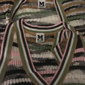 M Missoni Long Cardigan and Short Sleeve Tunic
