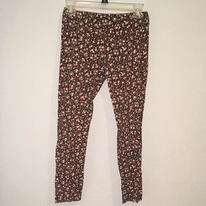 Floral leggings