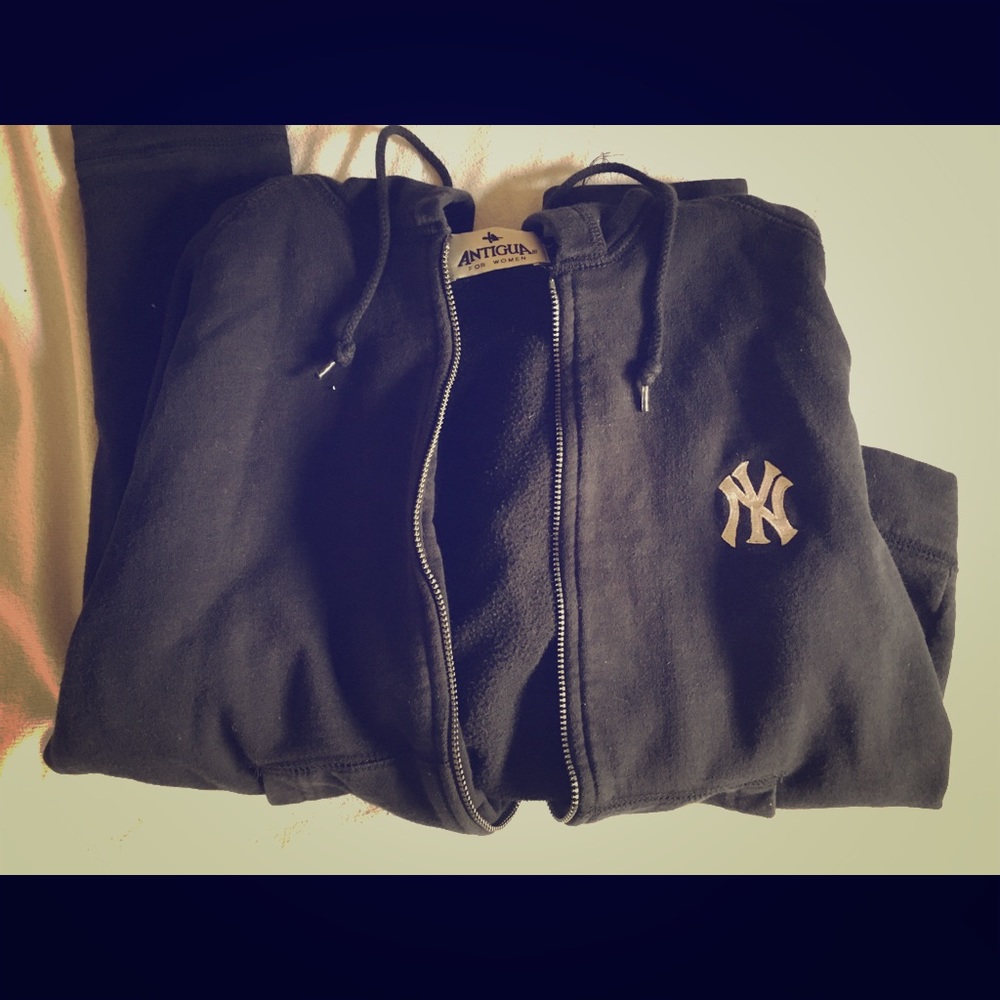 Yankee zip up hoodie