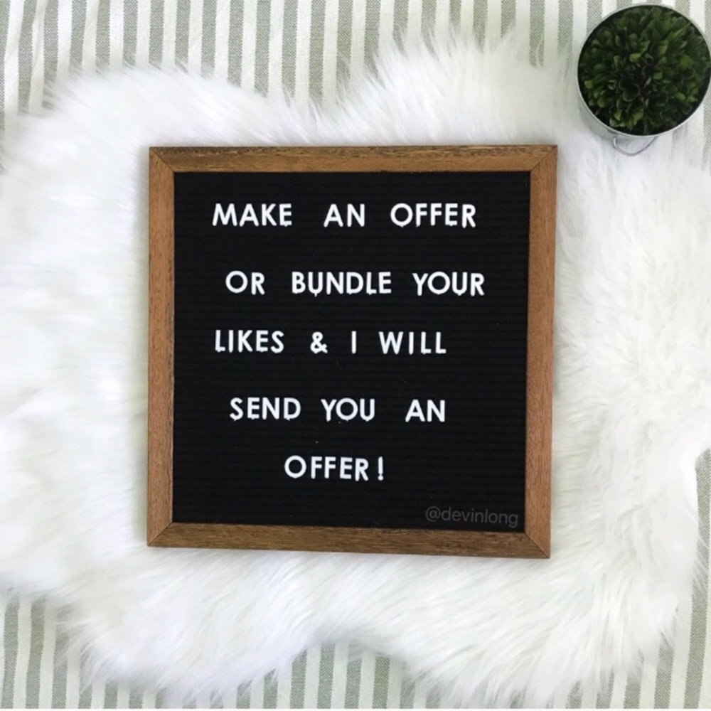 Make me an offer I can't refuse!