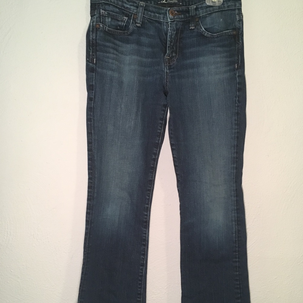 Lucky brand, boot cut jeans