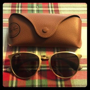 Ray Ban Erika Metal Sunglasses
