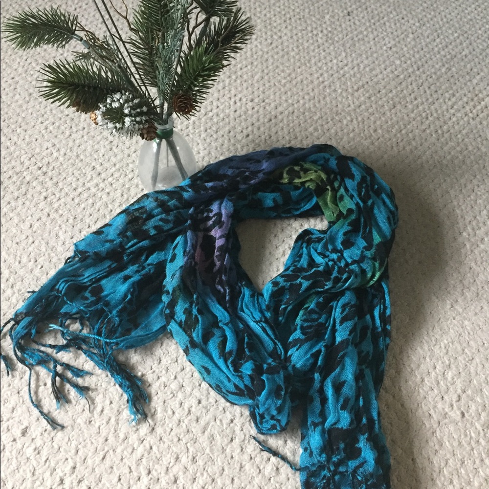 Leopard Print Scarf