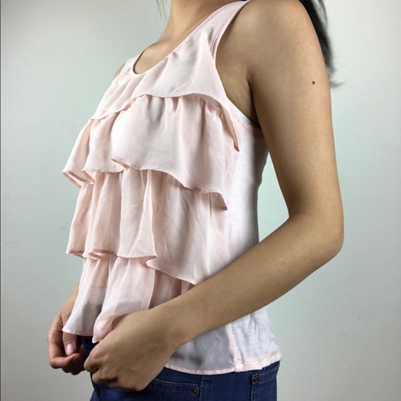 Light pink ruffle tank!! - Picture 4 of 8