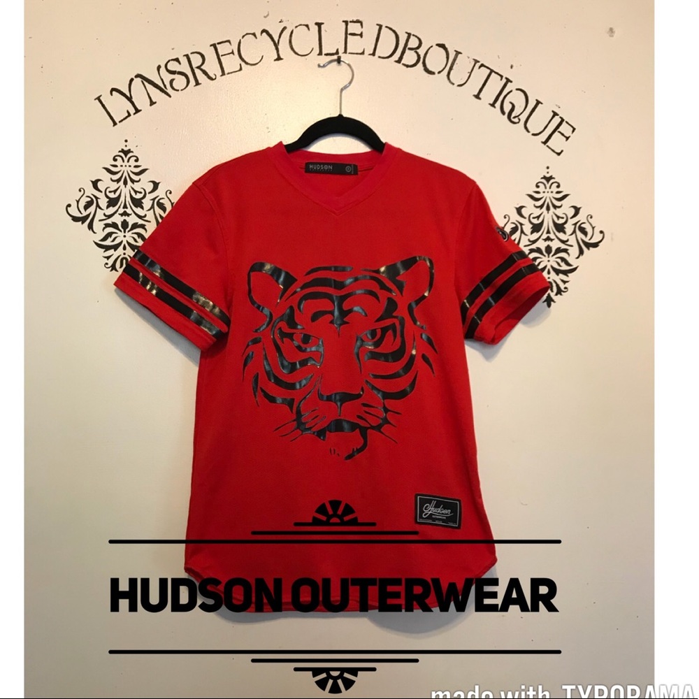 Hudson Outerwear Tiger Shirt! SZ Mens Small! 🔥