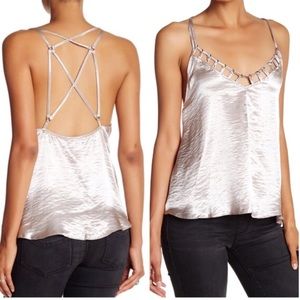 Free people metallic haze tank