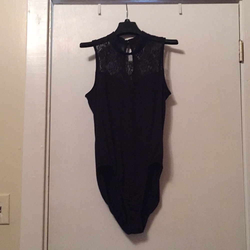 Lacey body suit