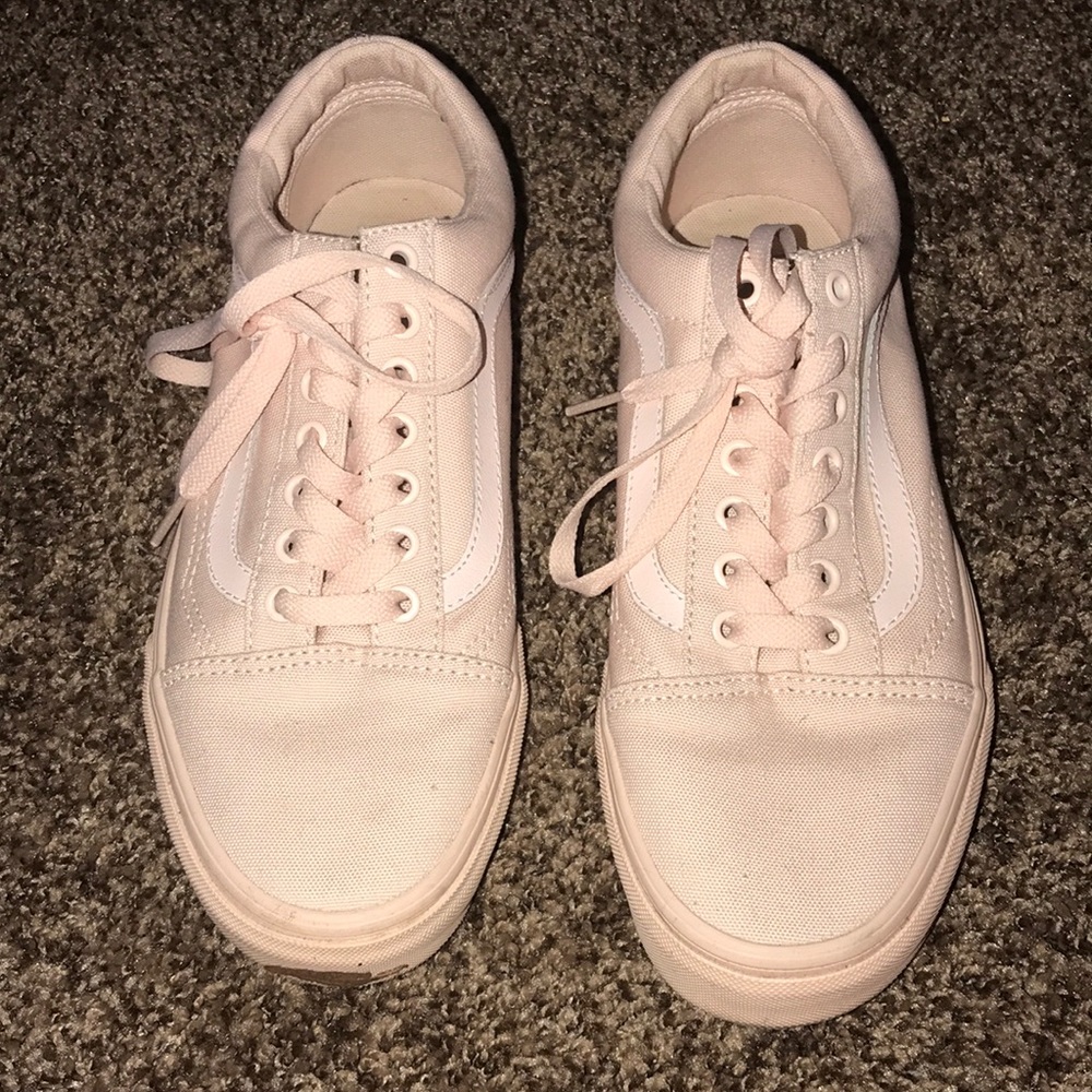Vans pastel pink
