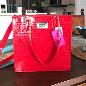 NWT Betsey Johnson Crossbody & Shoulder Bag RED