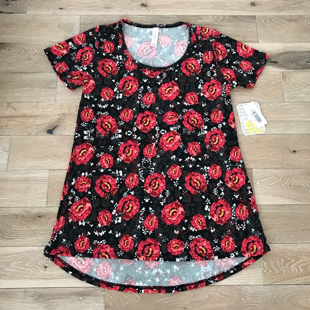 LuLaRoe Floral Classic T