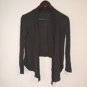 Dark grey cardigan