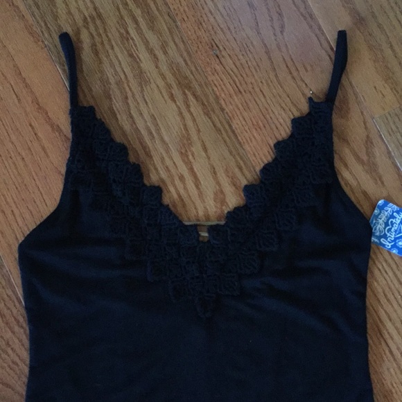 Free People Bodysuit - Black - Picture 2 of 4
