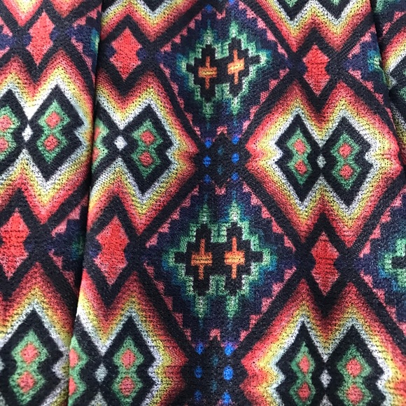 LuLaRoe Madison Skirt - Aztec print - Picture 4 of 4