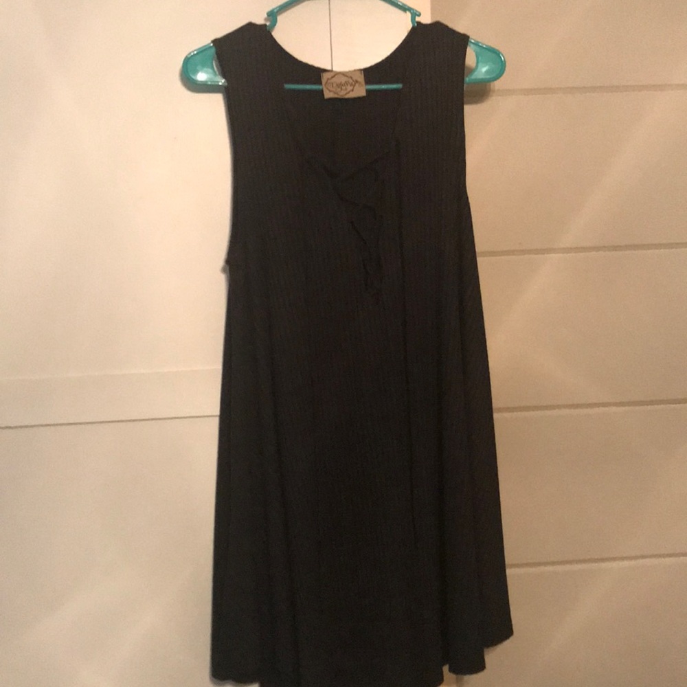 Deja Vu charcoal dress