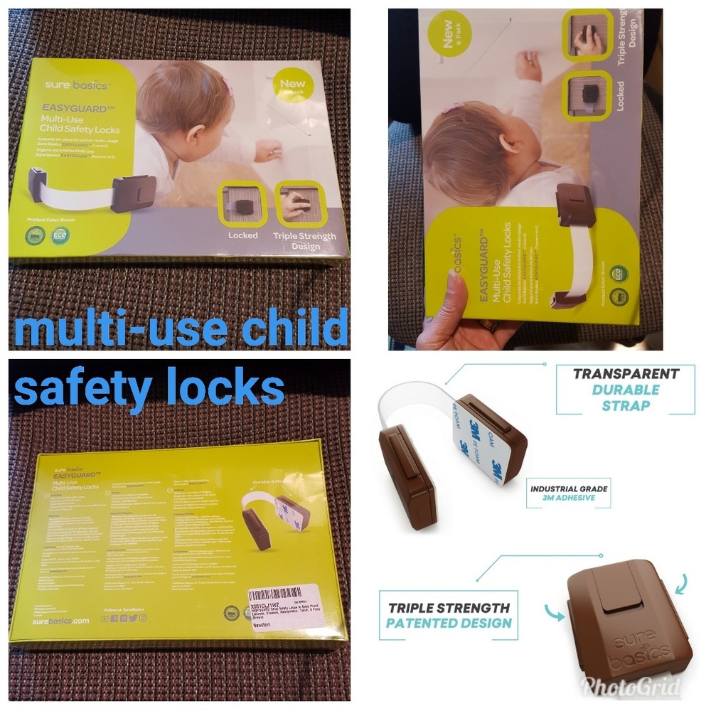 MULTI-USE CHILD SAFETY LOCKS